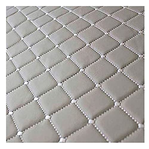Tissu de rembourrage diamant en similicuir gris pour rénover la décoration du salon