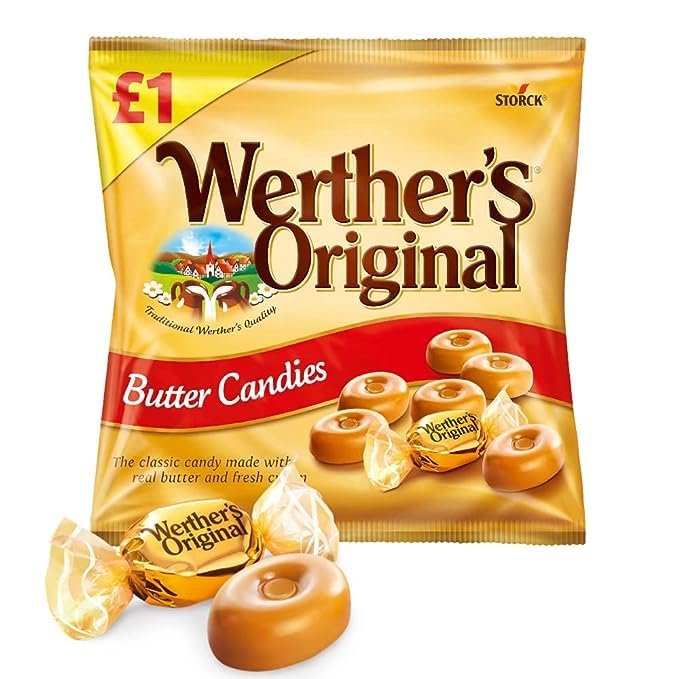 Storck Werthers Original Classic Butter Candy Made With Real Butter and Fresh Cream 110g Travel Pack (B0CCLBZZCL) Amazon Price History, Amazon Price Tracker