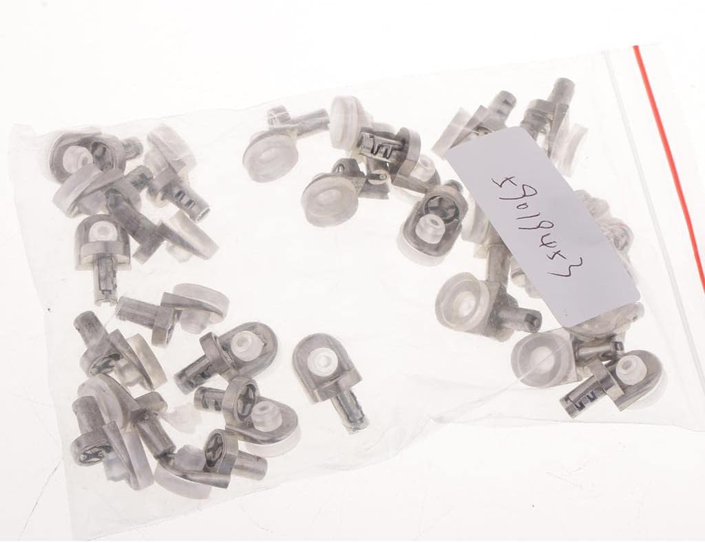 The Style Sutra® 50/30Pcs Furniture Cabinet Support Shelf Glass Shelf Bracket Pegs 22x12x13mm | 50/30 Pieces Cabinet Support Shelf