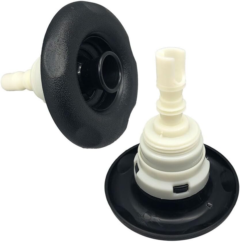 Large 5 Scallop Thread-In style Directional Jet Insert Black