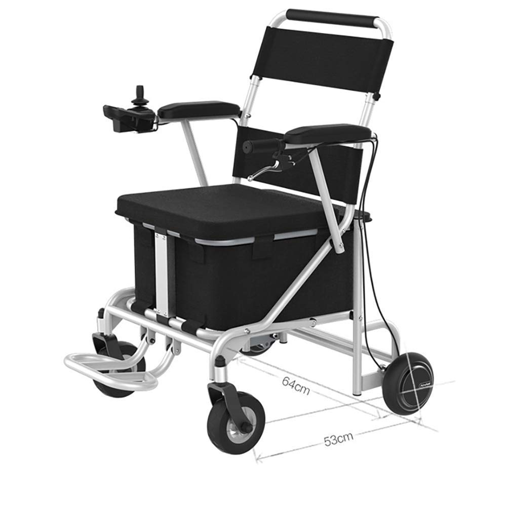 Buy Lightweight Electric Wheelchair, Storage Power Transport Wheelchair
