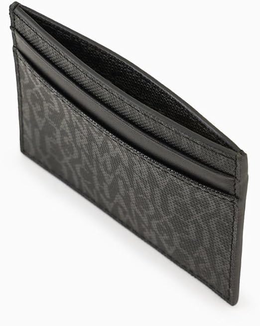 Armani Exchange A｜X Men's Logo Card Case Black, One Size, Small3