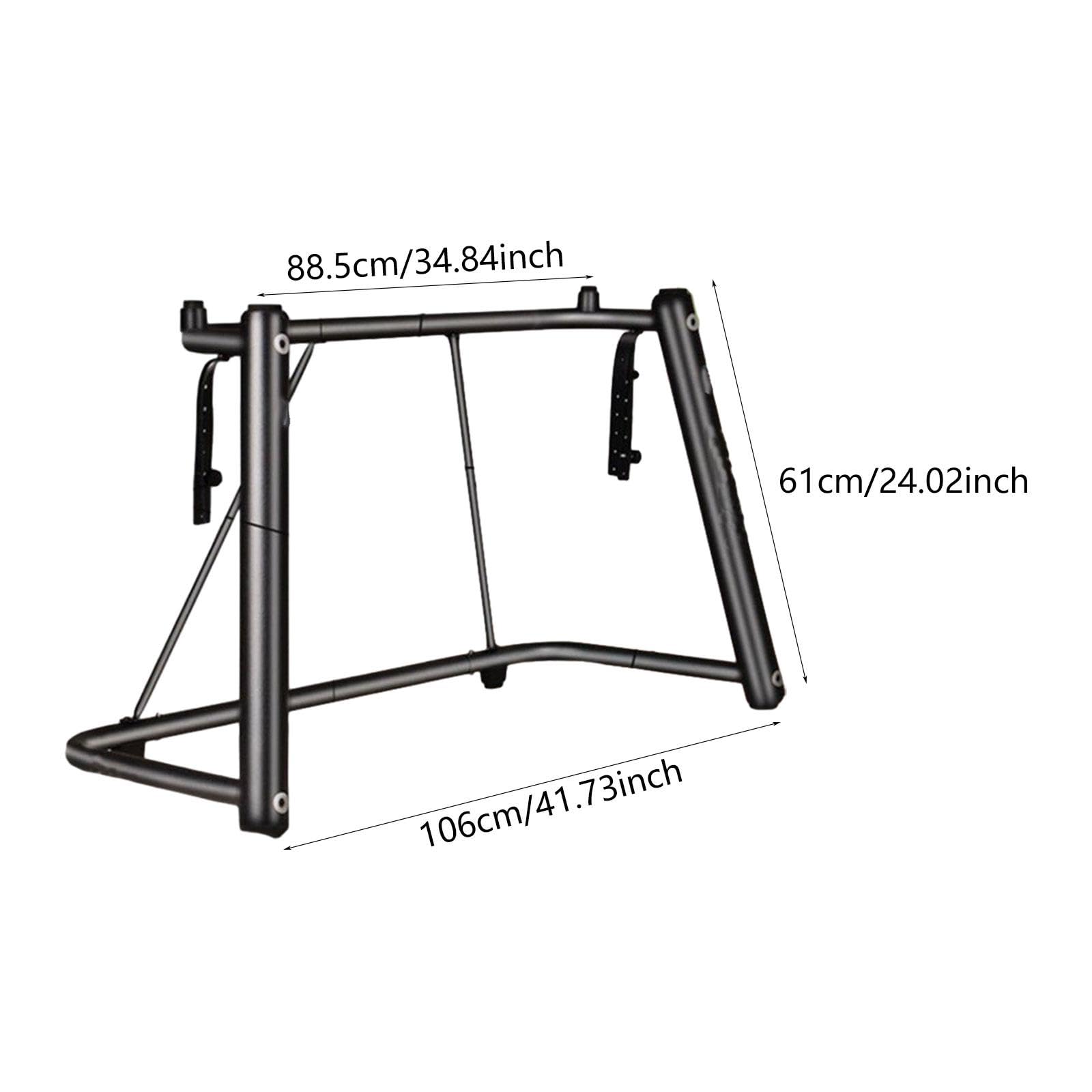 Oshhni Upper tastiera a forma di tastiera, supporto per pianoforte digitale, robusto, supporto per tastiera musicale portatile porta tastiera per pianoforte