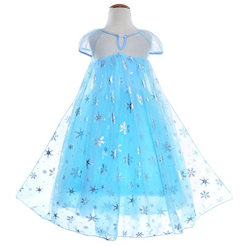 image for Party Chili Princess Costumes Birthday Dress Up for Little Girls with 