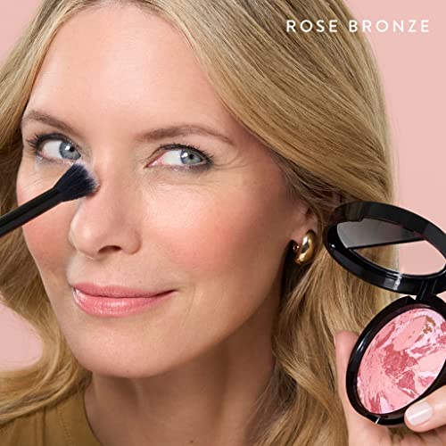 Laura Geller New York Baked Blush-N-Bronze Marbleized 2-In-1 Sculpting Bronzer Blush - Rose Bronze - Contour Face With A Radiant Flush thumb #3