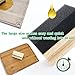 ANFU Oil Wax Applicator, Wood Applicator, Wide Applicator for Cutting Board Oil & Replaceable Applicator Scrubber Foam Pads, Furniture Wax applicator, Mineral Oil Applicator
