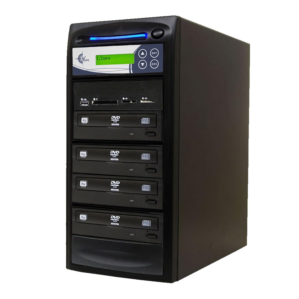 EZ DUPE 1 to 3 Media Mirror Duplicator - Flash Media/Disc to DVD M903-SSP