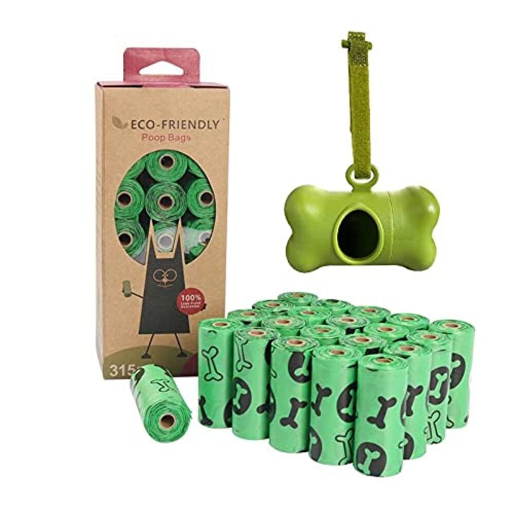 Kartfury Scented Dog Poop Bags, Extra Thick and Strong Poop Bags for Dogs, Biodegradable, Leak-proof, Poop Dispenser Included, 9 x 13 inches, 21 Rolls, 315 Bags (Green) (B09S1DX9WL) Amazon Price History, Amazon Price Tracker