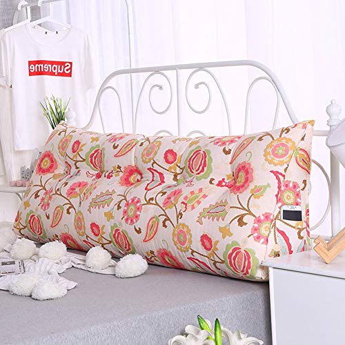 Tête de lit coussin de chevet déhoussable et lavable grand format 180cm