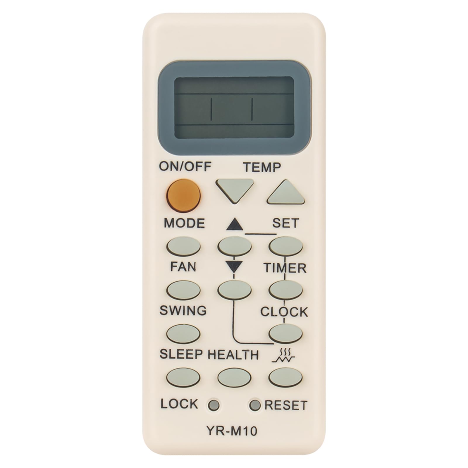 ALLIMITYYR-M10 Replacement Remote Compatible with Haier AC Air Conditioner YR-M05 YL-M05 YR-M07 YR-M09