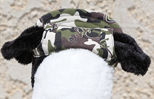 Lovewally Dog Outdoor Pet Hat Adjustable And Colors (Small, Camo) #TOP6