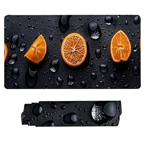 Tapis de souris XXL base caoutchouc antidérapant lavable fruit - 4