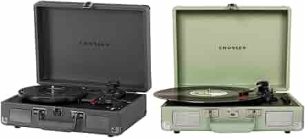 Amazon.com: Crosley Cruiser Plus Bluetooth Turntable Bundle