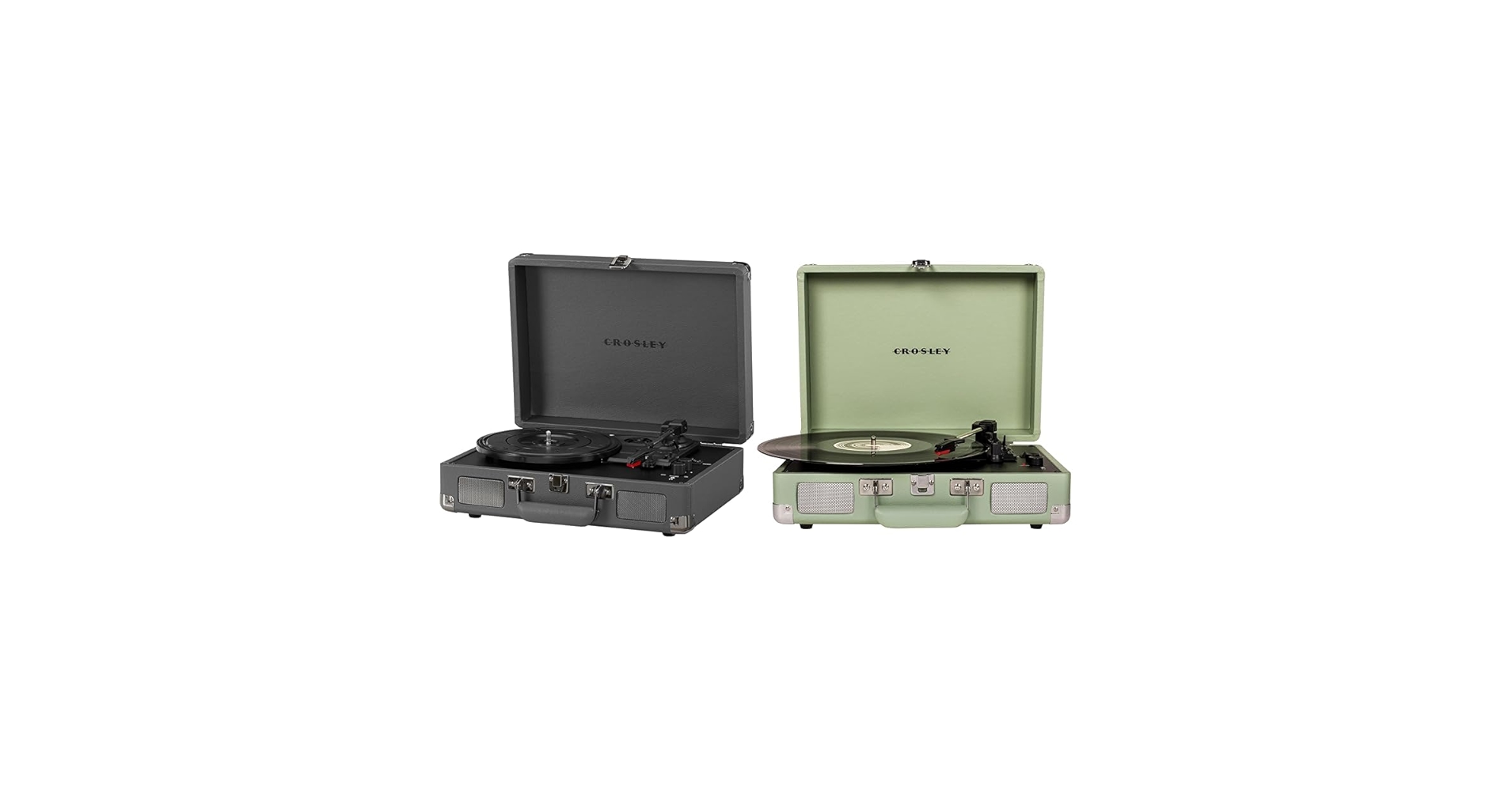 その他 Crosley Cruiser Bluetooth Record Player Crosley Cruiser Plus Bluetooth Vinyl Record Player - Black