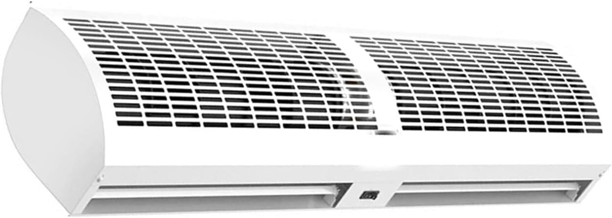 Commercial Air Curtains Commercial Air Curtain Machine Low Noise 2-speed Control Wall-mounted Ceiling Air Curtains Coolers(Button Type,1200mm)