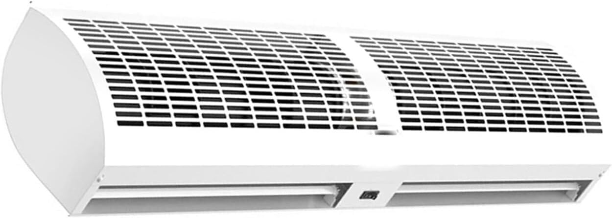 SSDDLZEQ Air Curtain for Doorway Commercial Air Curtain Machine Low Noise 2-speed Control Wall-mounted(Button Type,1200mm)