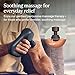 TheraGun Therabody Relief - Quiet Deep Tissue Therapy Massage Gun - Bluetooth Enabled, Electric Percussion Massage Gun & Personal Massager for Pain in The Neck, Back, Leg, Shoulder and Foot (Black) gallery 2