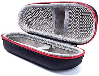 Easy-topbuy Shaver Storage Bag EVA Carrying Case Protective Bag For Braun Series 3 Series 5 Series 7 17.5x7x7cm