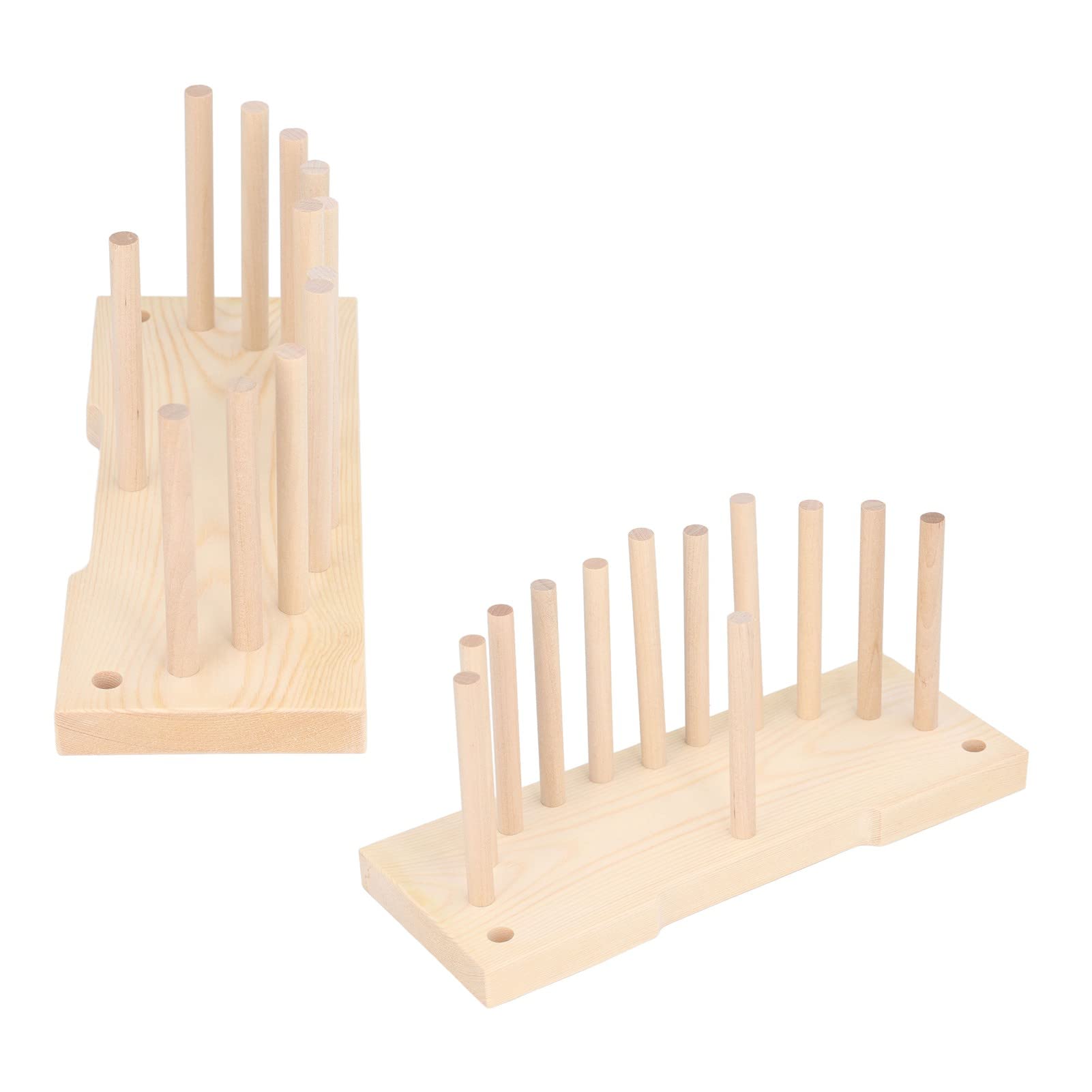 Macchina Per Fiocchi Regalo | Creatore Di Fiocchi In Legno | Base Con Aste Regolabili | Per Archi Decorativi Fai Da Te - Foto 3