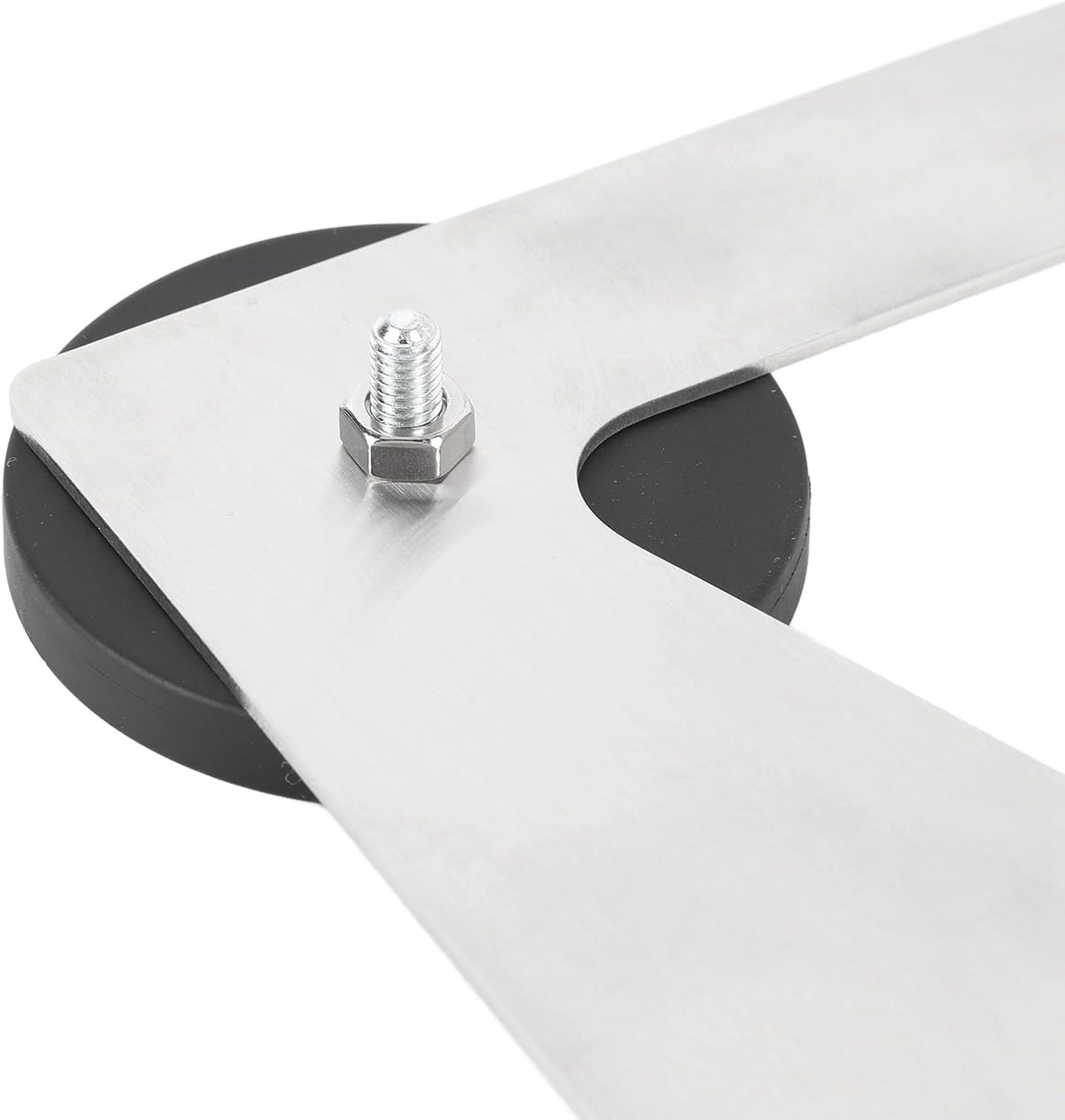 WALFRONT 264lb Satellite Magnetic Roof Car Mount Stainless Steel Secure Base for RV SUV Boat