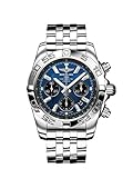 Breitling AB011012/C789/375A - Reloj de Pulsera Hombre, Acero Inoxidable, Color Plata