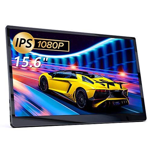 C-FORCE 15.6" 1080p IPS USB-C Portable Display HDMI & PD Monitor Inbox Power