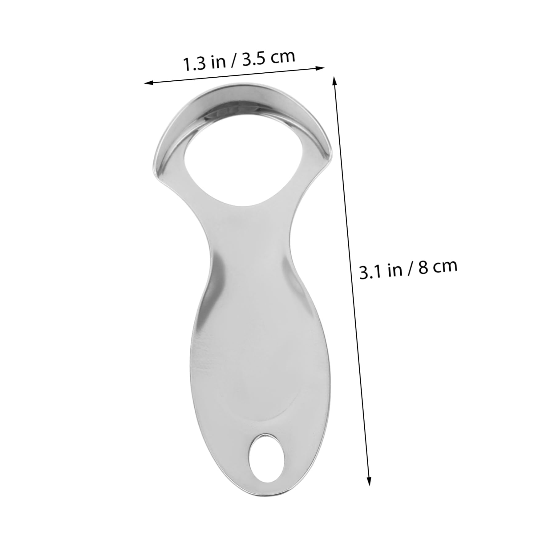 Ipetboom Portable Metal Coating Removal Tool Stainless Steel for Fresh Breath Oral Health