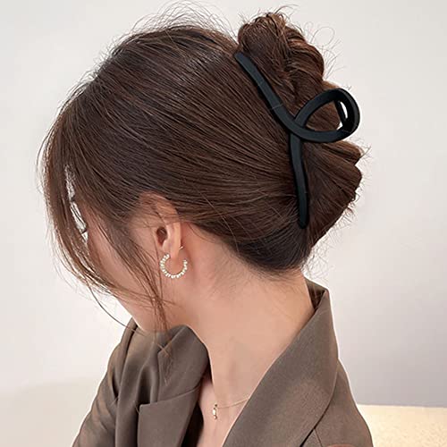 7 Pcs Classic Colors 4.5 Inch Large Hair Claw Clips For Thick Hair,Different Style For A Week,More Comfortable For Scalp #TOP5