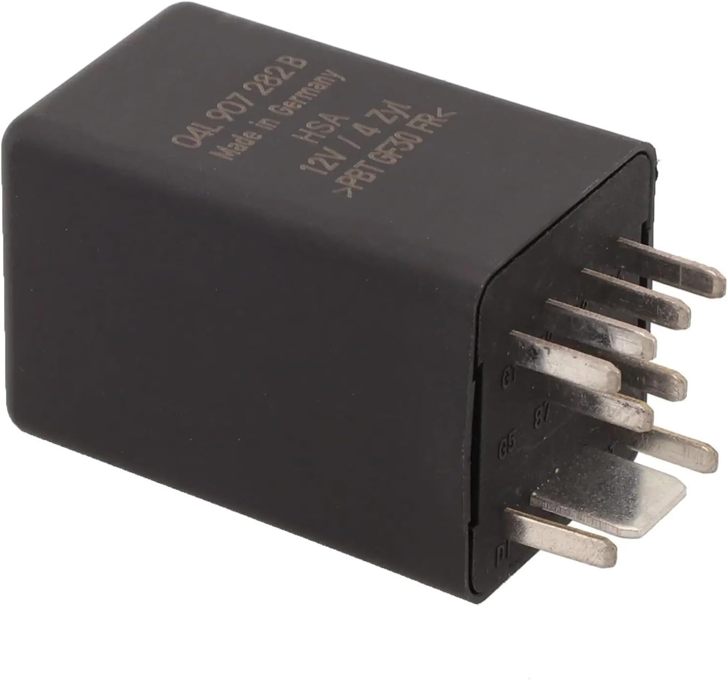 Seat Heater Relay Colour Black 04L907282B Easy to Use Anti-Corrosion Replacement Part