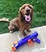 Nerf Dog Large Size Tennis Ball Blaster Dog Toy, Great for Fetch, Hands-Free Reload, Launches up to 50 ft, Single Unit, 20in Blaster with 3 Balls in Mesh Bag, Blue/Orange, Blue, Green and Orange