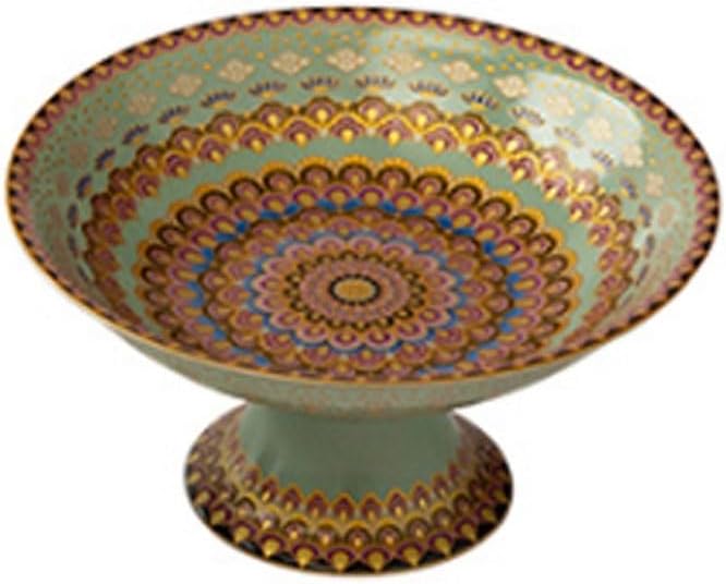 Ceramic Tall Plate Afternoon Tea Hotel Family Snacks Fruit Platter