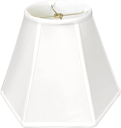 Royal Designs - Pantalla hexagonal básica, blanca, 9 x 18 x 13 pulgadas (BS-733-18WH)