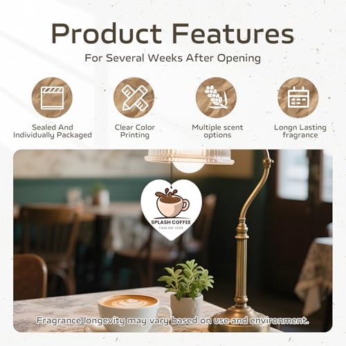 Image of HINFKA Custom Car Air Fresheners for Company Logos | Business Gifts; Event Giveaways; 10-1000 Pcs Bulk Orders; Double-Sided Print; Scent Options Available; Heart