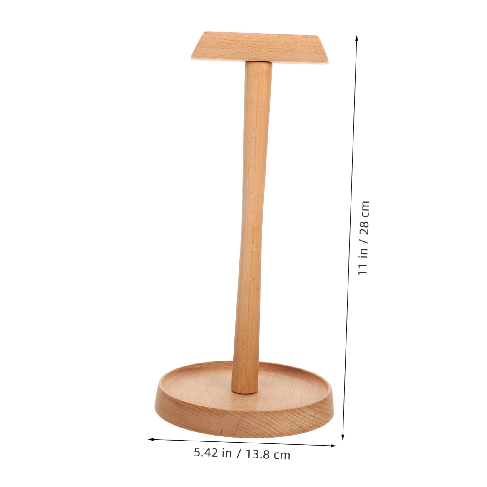 Supporto Per Cuffie Da Scrivania Massello Design Elegante e Funzionale Porta Cuffie Rimovibile Per Casa e Ufficio Accessorio Per Gamer e Appassionati Di Musica