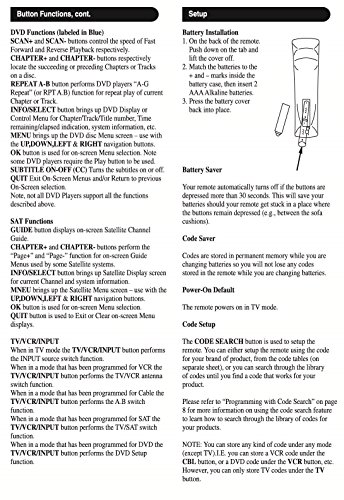 Trisonic 6 Way All In One Universal Remote Control, Programmable Remote, Compatible With Tv, Aux,Cable Coverter Box, Cd,Dvd, Cable, Satellite And More #TOP3