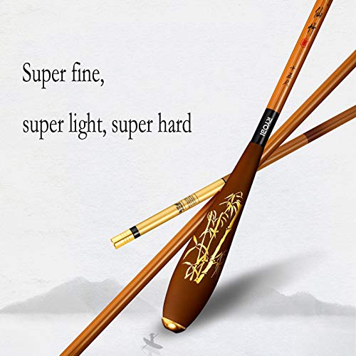 YAZHUANG8 Angelrute für Kinder Vibrationsart Crucian Carp Rod ultrafein ultralicht Ultra-Harte Handstange Diaoyutai… – Bild 6