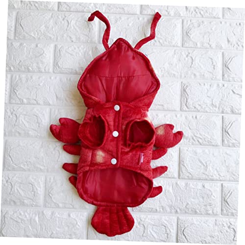 Disfraz para perro VICASKY estilo langosta rojo talla S miniatura 3