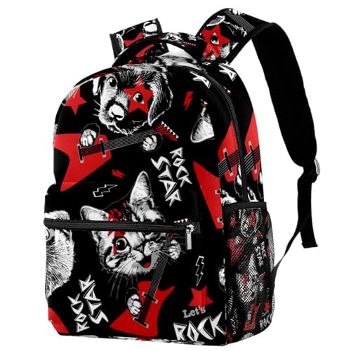 Sac de voyage décontracté et robuste avec grand volume 40cm pour ados et filles