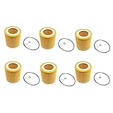 fangyankeji 6PCS Oil Filter Kit 11427566327 11427541827 11427953129 For BMW E60 E82 E88 E90 E92