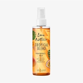 Oriflame Love Nature Tropical Blend Organik Mango ve  ark felek Meyveli Parf m Misti
