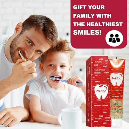 Image of 2-Pack Festive Toothpaste for Holidays, Triple Action Formula, Cleaning, Freshening & Enamel Repair, 4.23 oz*2