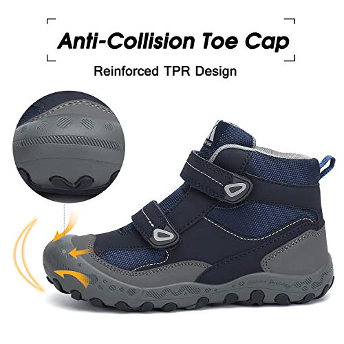 image for Mishansha Kids Hiking Boots Toddler Girls Boys Hiking Shoes Water-Resi