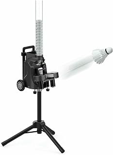 Badminton Machine, Badminton Training Equipment, Suitable for Beginners, Supports Variable Speed Deep and Shallow Balls
