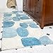 Chesapeake Aquamarine Bath Runner, 24 x 60