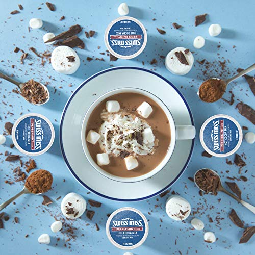 Swiss Miss Peppermint Chocolate Hot Cocoa, Keurig K-Cups, 32 Count #TOP5