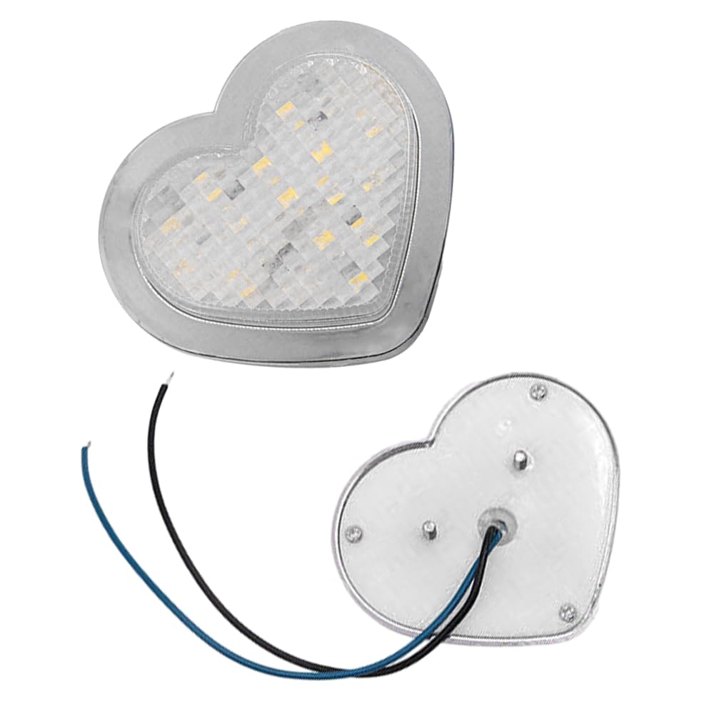 Amazon.com: KACEPAR Heart Shaped Side Marker, LED Light, Heart LED