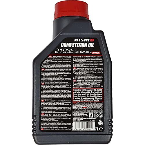 Aceite para motor Motul NISMO Competition 5W40 1L miniatura 2