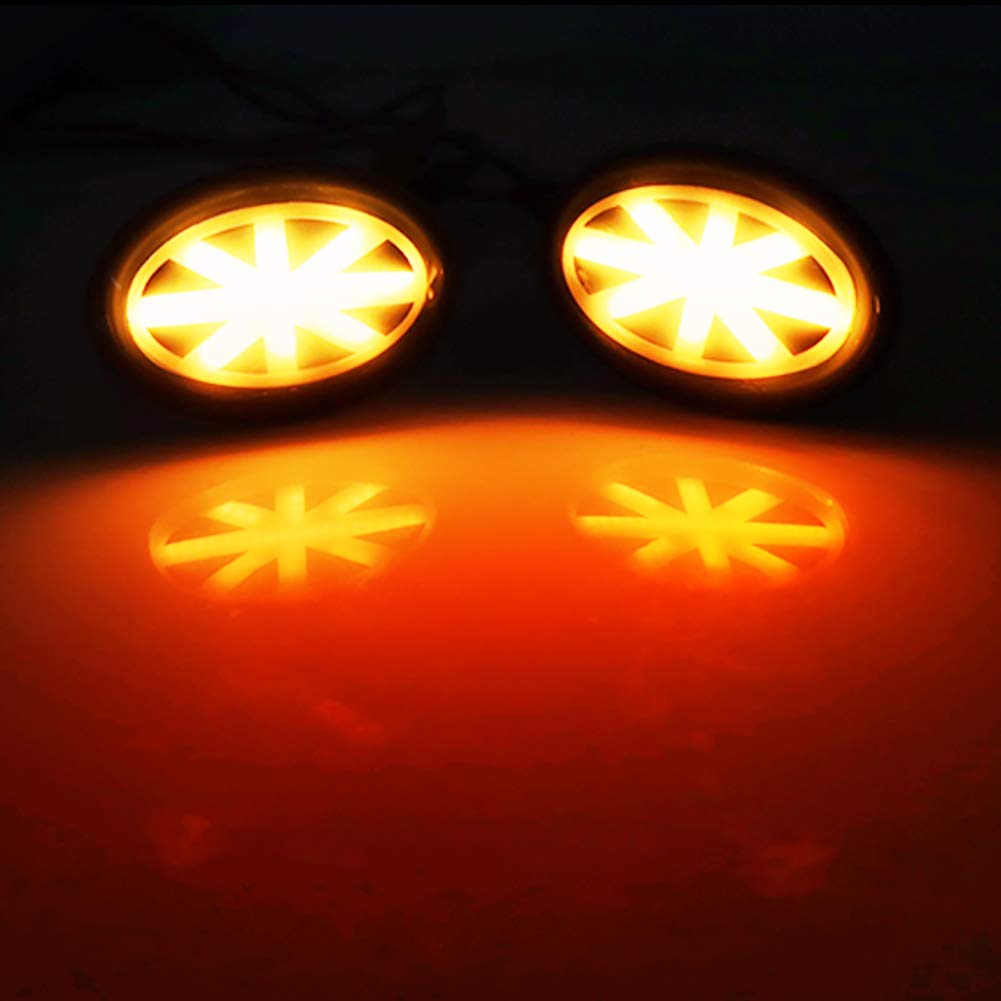 Amazon.co.jp: KENRTIR スモークレンズ アンバー ユニオンジャックロゴ