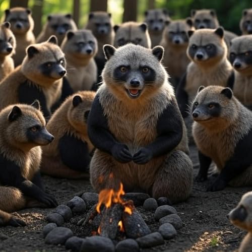 EP2-48 八百八狸（Happyakuyadanuki = 808raccoon dogs）