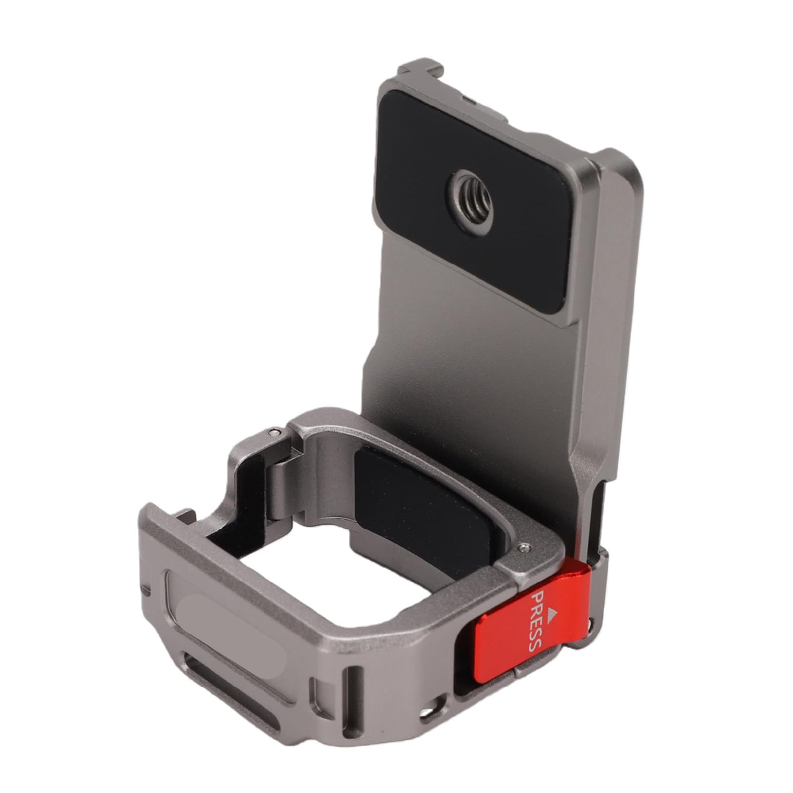 Cocoarm Supporto Magnetico per Fotocamera 3/4, Staffa in Lega di | Rotazione a 270°, Attacco Treppiede da 1/4 di Pollice, Compatibile Arca, Impugnatura in Silicone Antiscivolo, Cinturino da